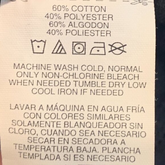 Oakley Double Breasted Jacket Stretch Cotton Blend Jacket Sz S Black #331C - Picture 10 of 10